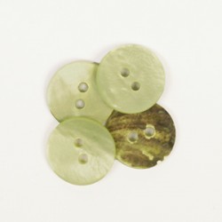 Bouton Rond (green) (15mm)