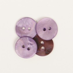 Bouton Rond (mauve) (15mm)